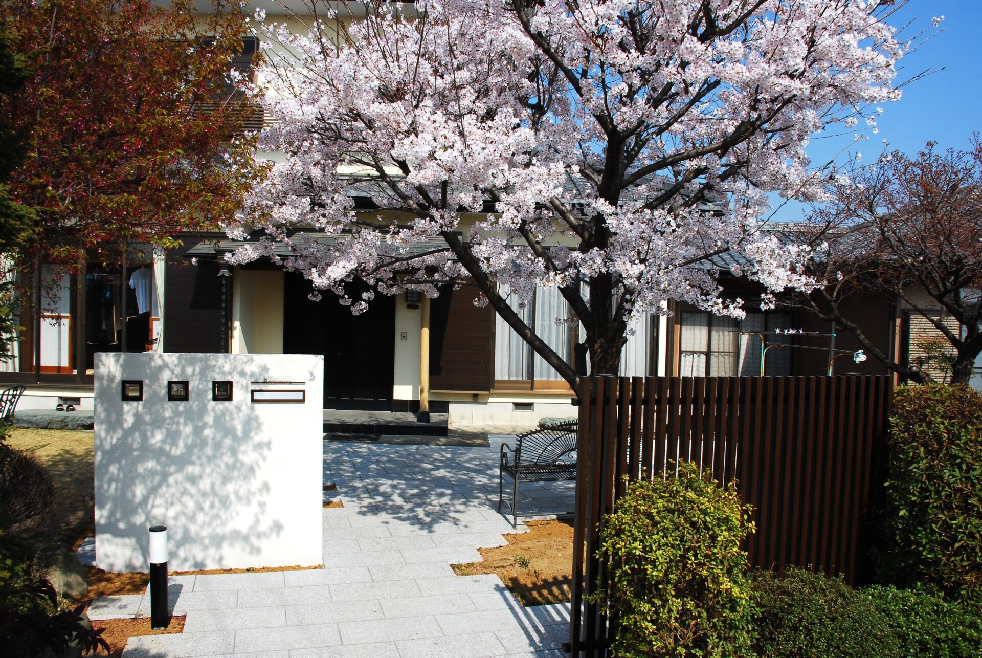 深谷市の和モダン外構