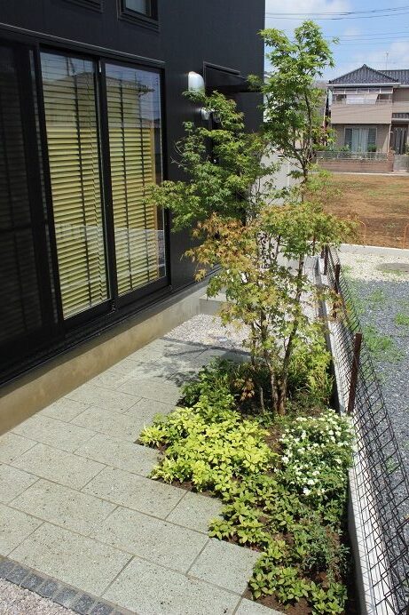 鴻巣市の坪庭の施工事例