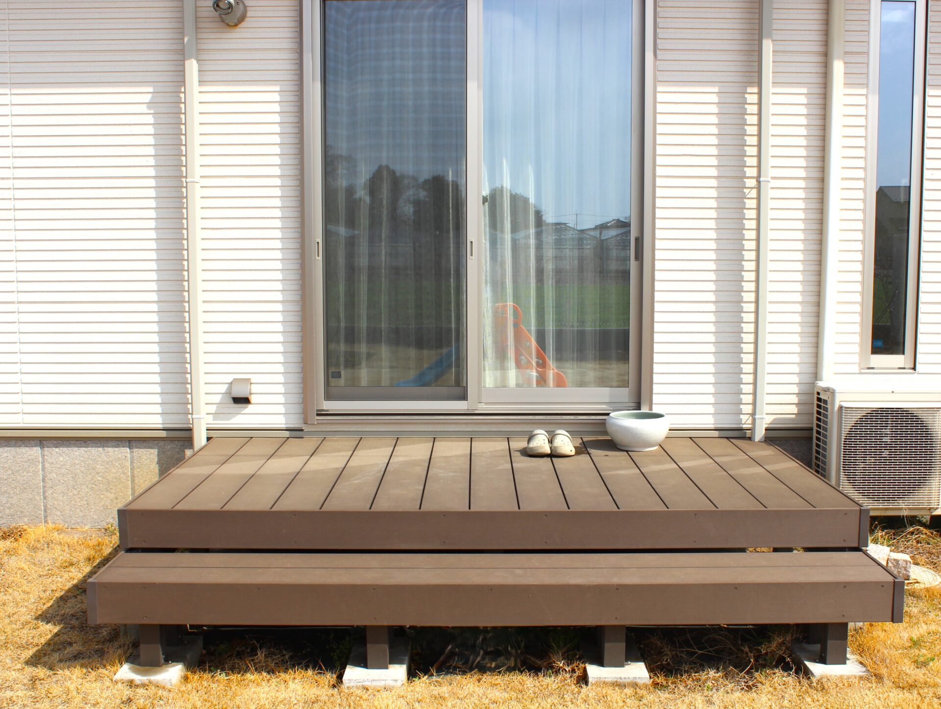 鴻巣市のナチュラルな新築外構