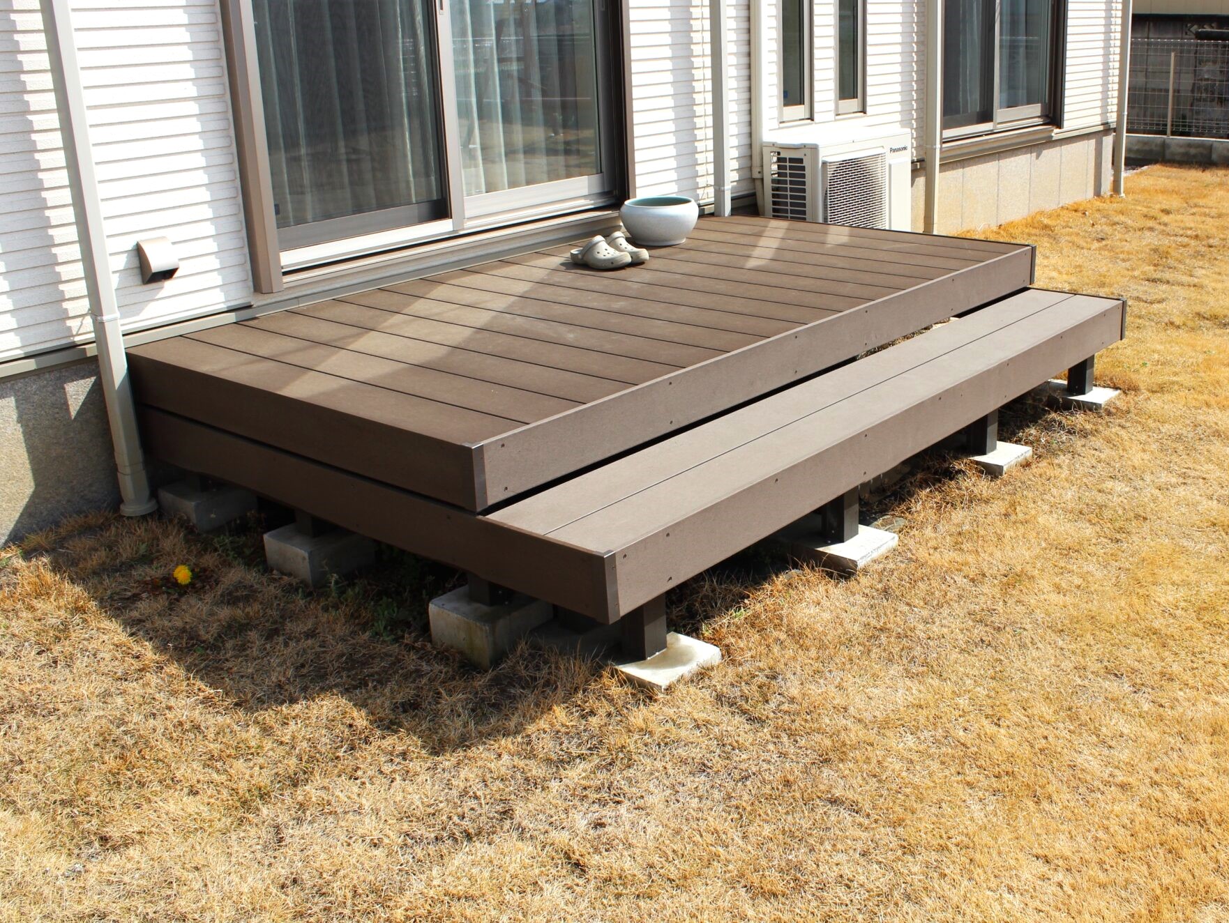 鴻巣市のナチュラルな新築外構