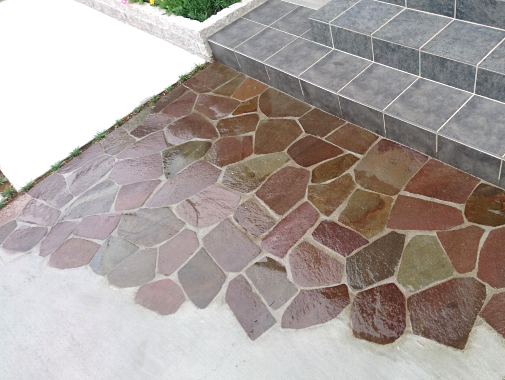 熊谷市のナチュラルな新築外構