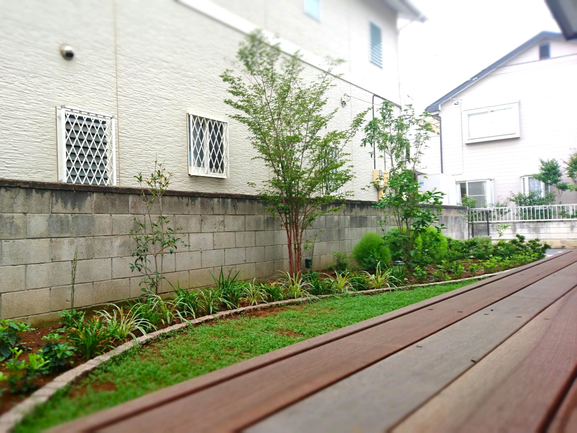 熊谷市のナチュラルな新築外構