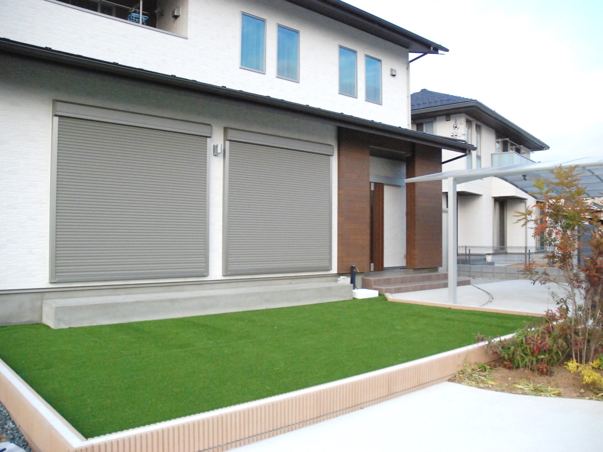 熊谷市　ローメンテナンスで広々とした開放感ある快適なお庭