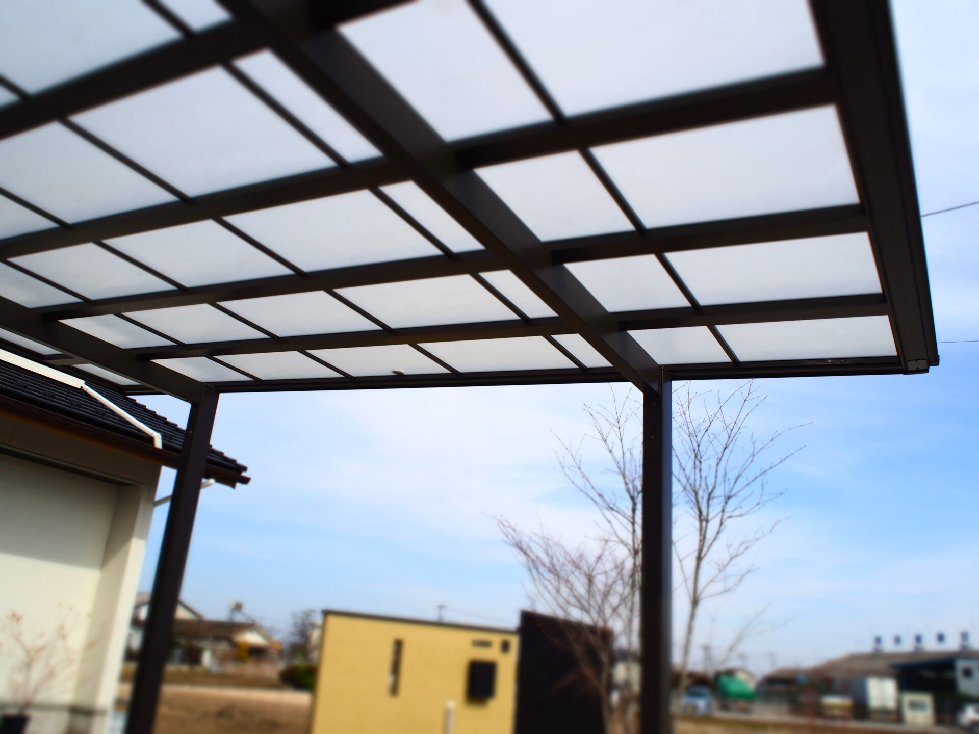 熊谷市の和モダンな新築外構