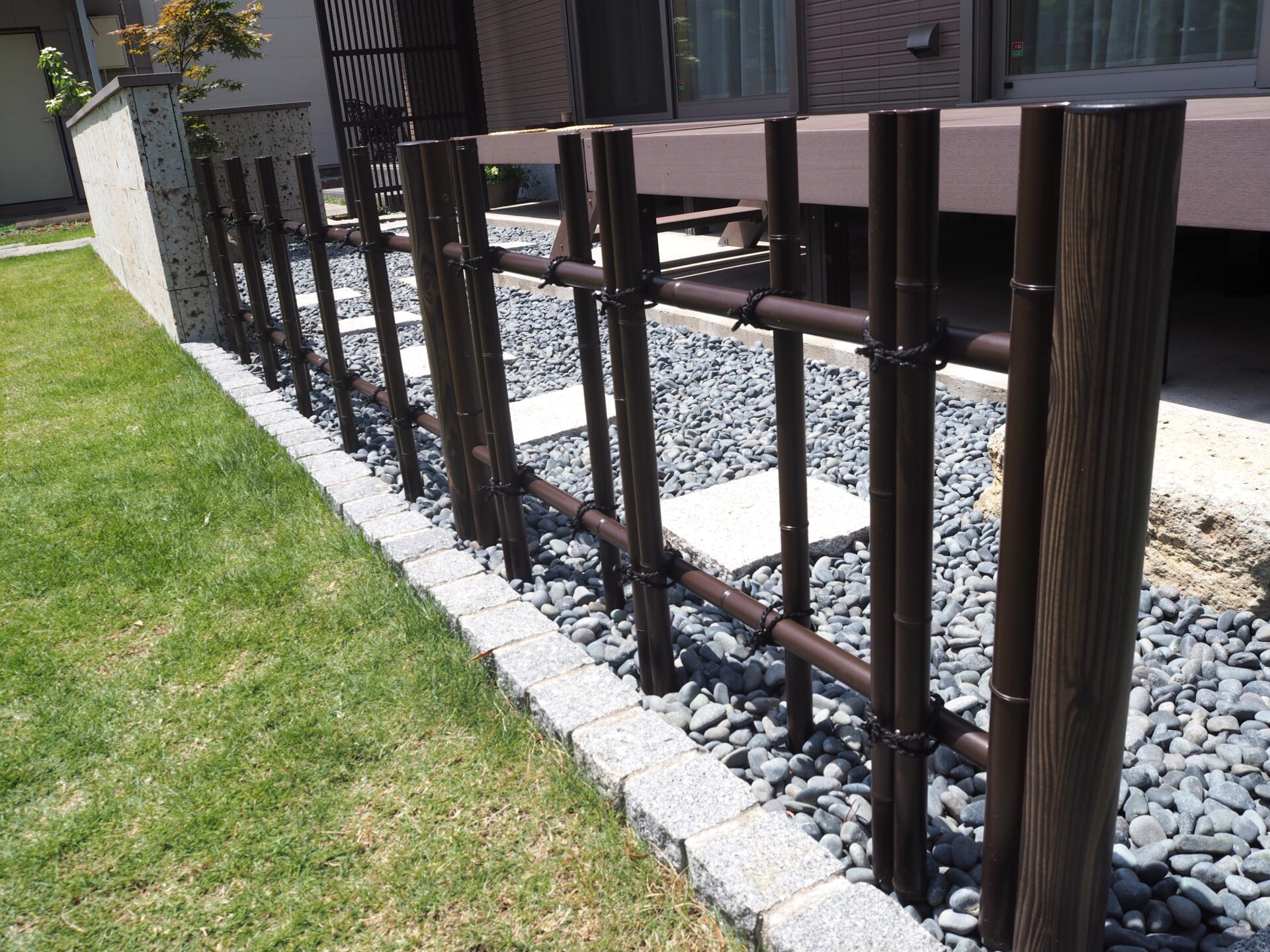 東松山市の和モダンな新築外構