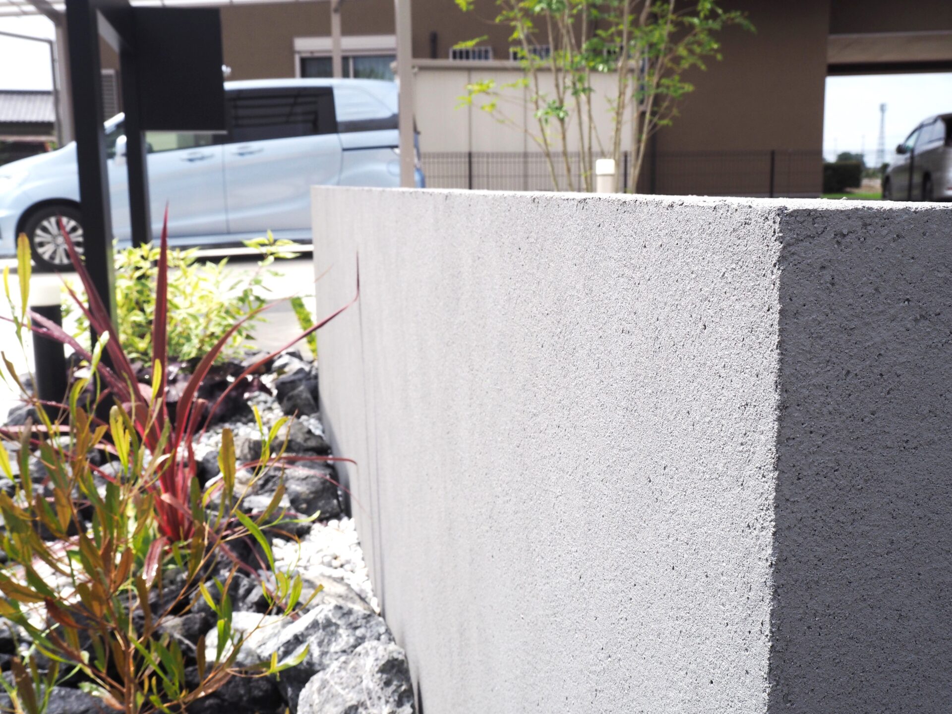 行田市のシンプルスタイルの新築外構