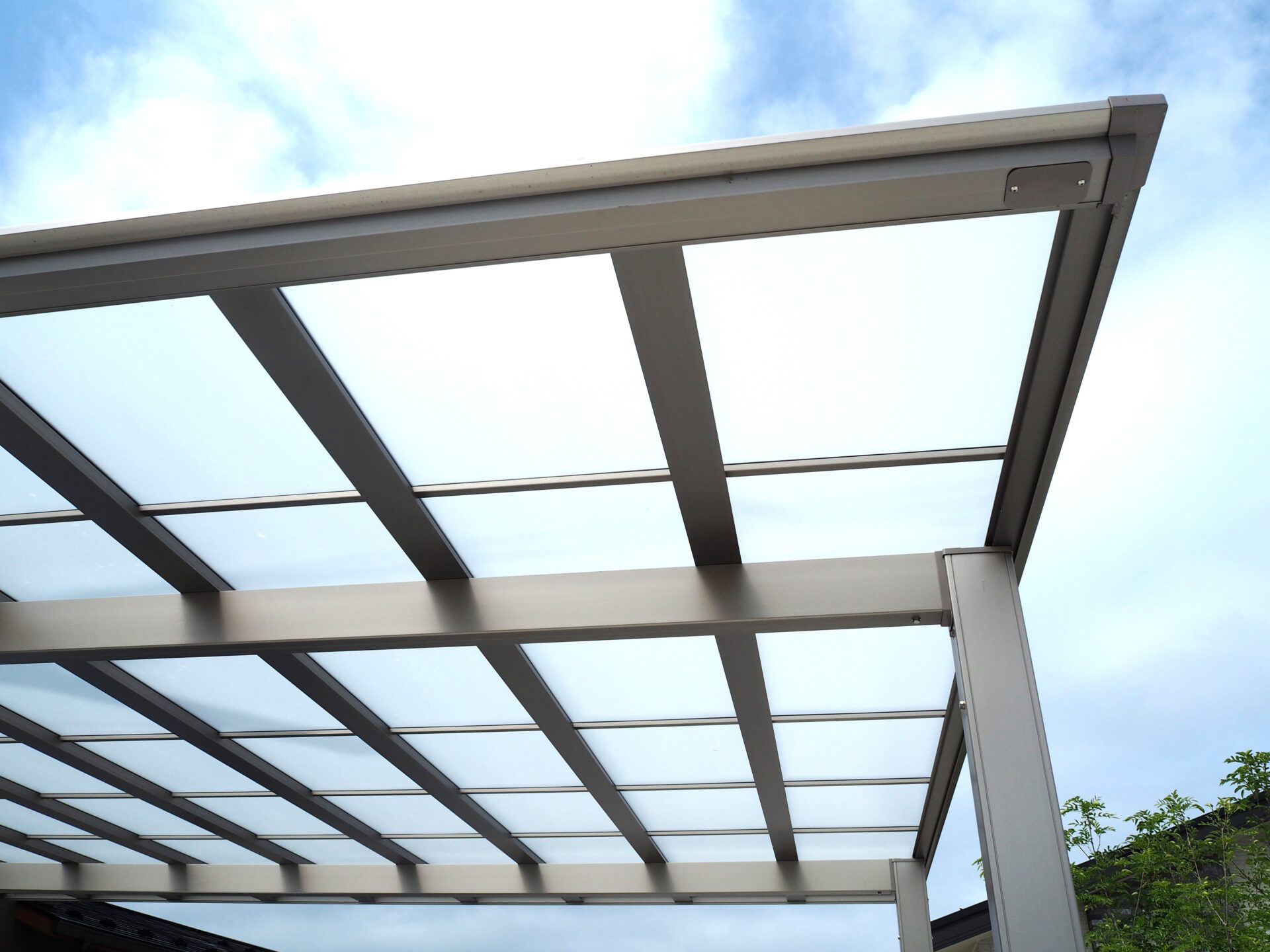 行田市のシンプルスタイルの新築外構