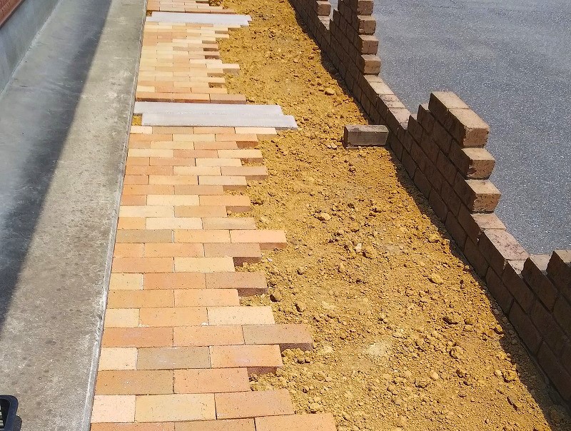 羽生市のお庭のリフォーム　ナチュラルスタイル