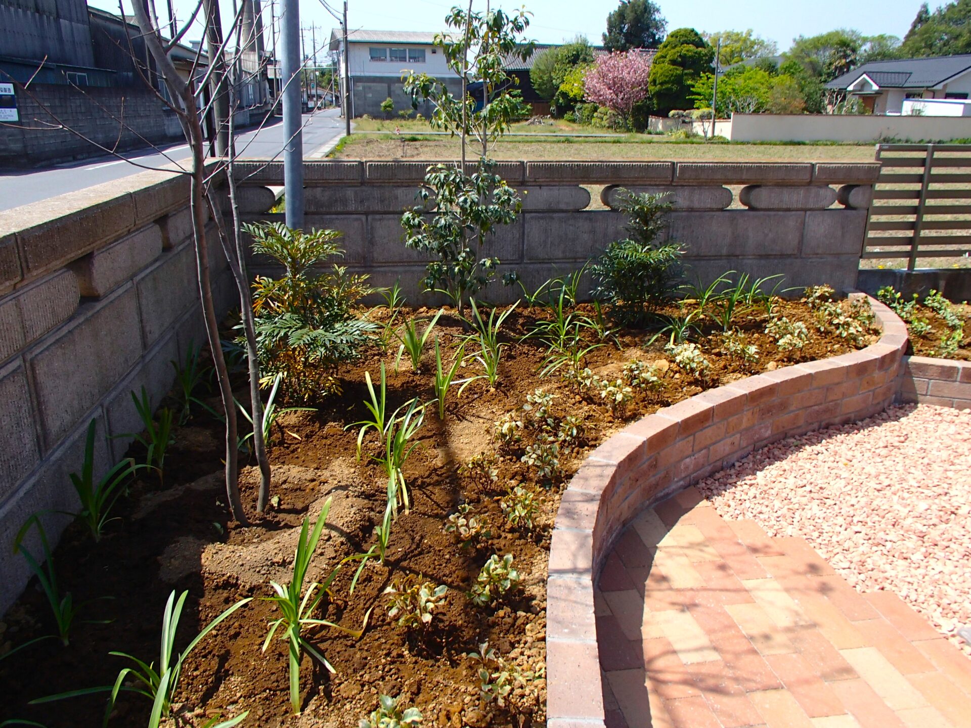 羽生市のお庭のリフォーム　ナチュラルスタイル