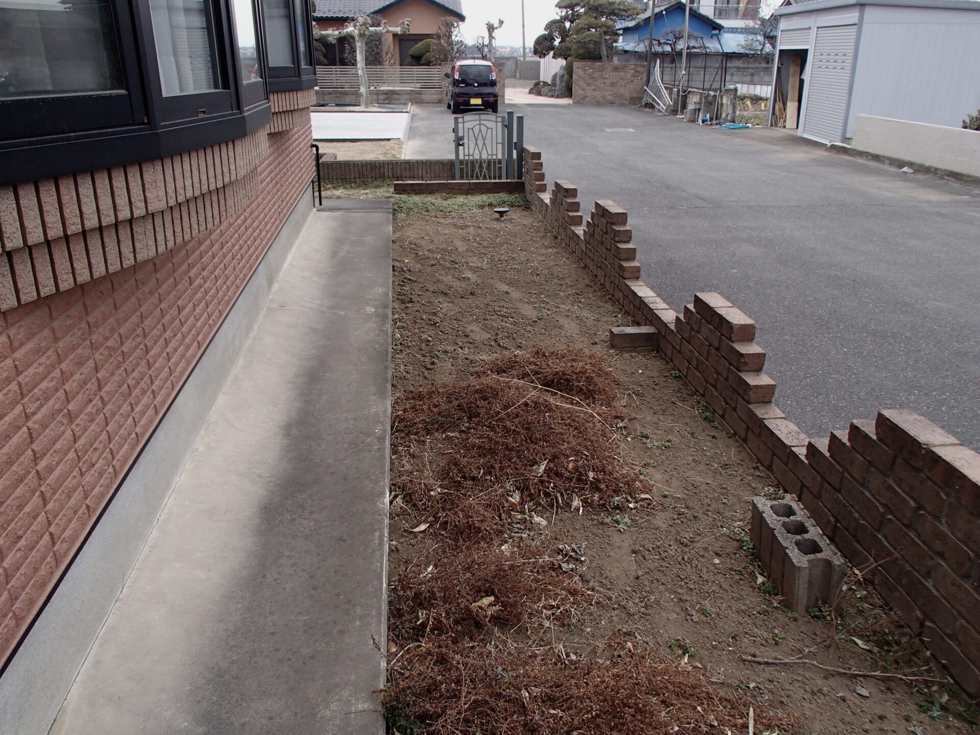 羽生市のお庭のリフォーム　ナチュラルスタイル
