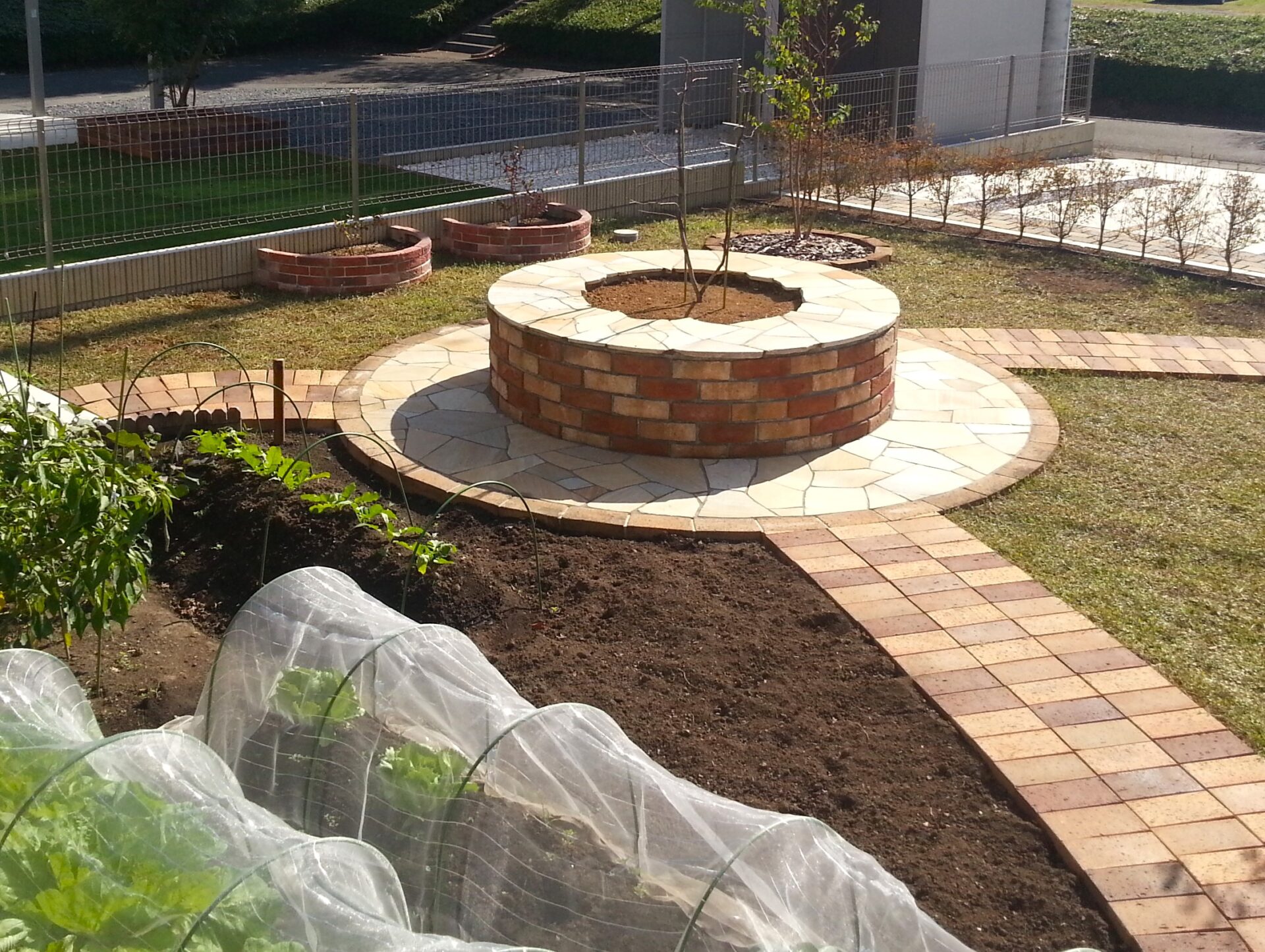 熊谷市のお庭のリフォーム　ナチュラルスタイル