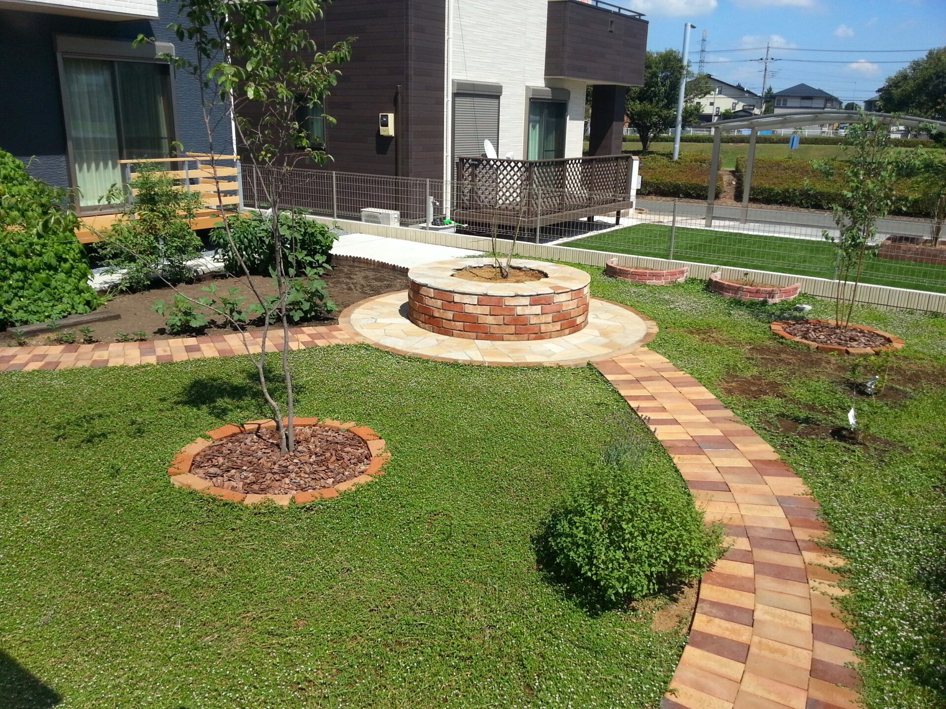 熊谷市のお庭のリフォーム　ナチュラルスタイル