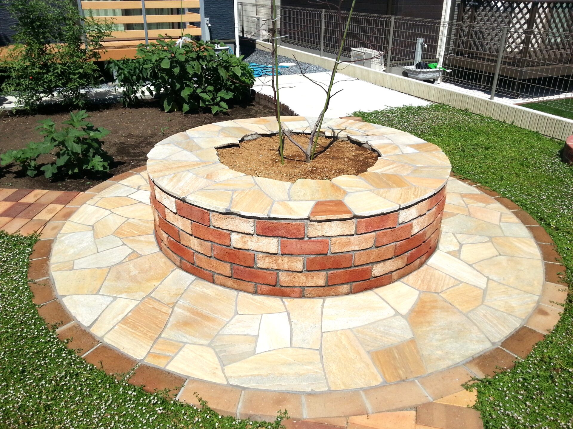 熊谷市のお庭のリフォーム　ナチュラルスタイル