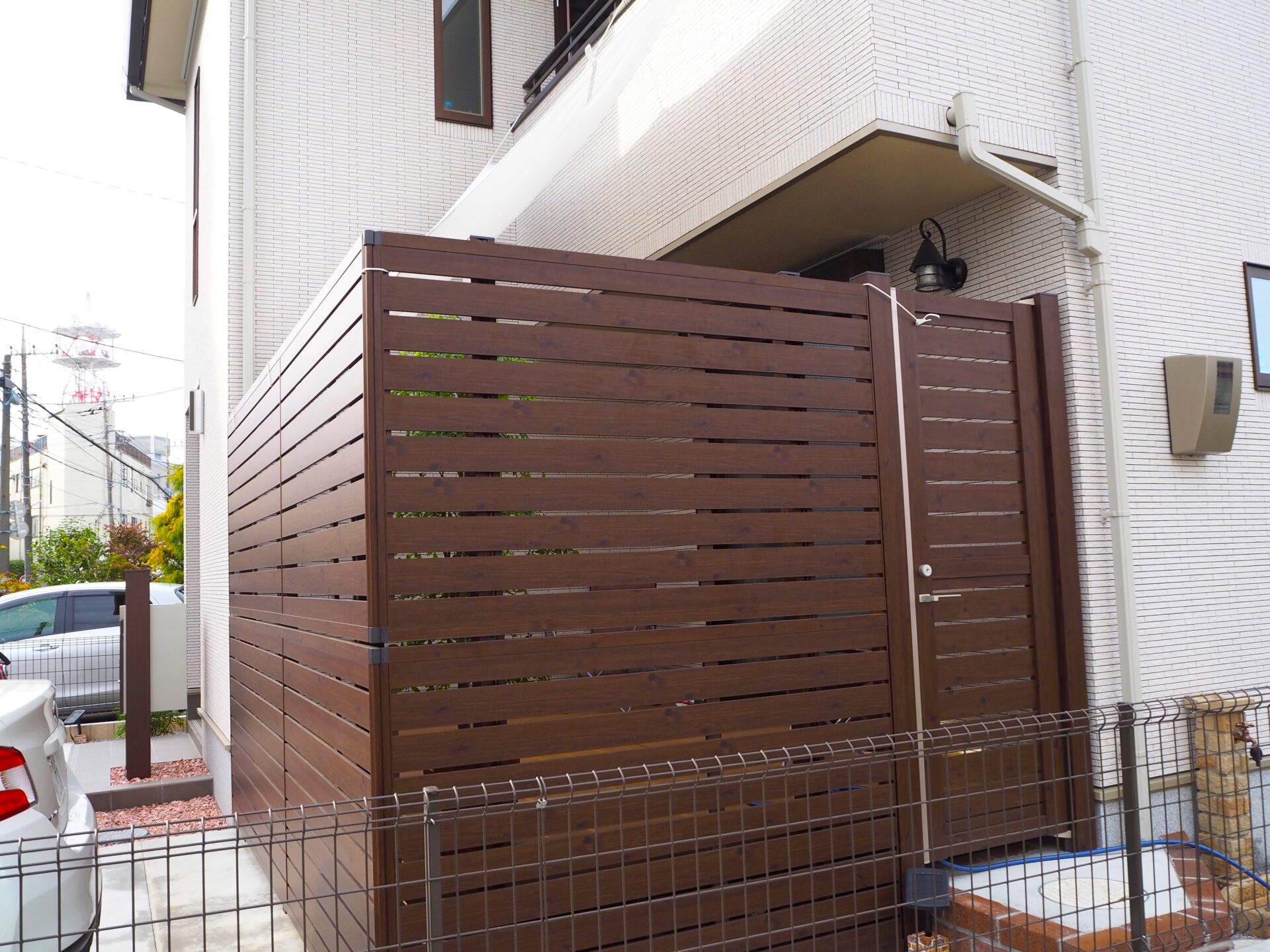 熊谷市のシンプルスタイルな新築外構