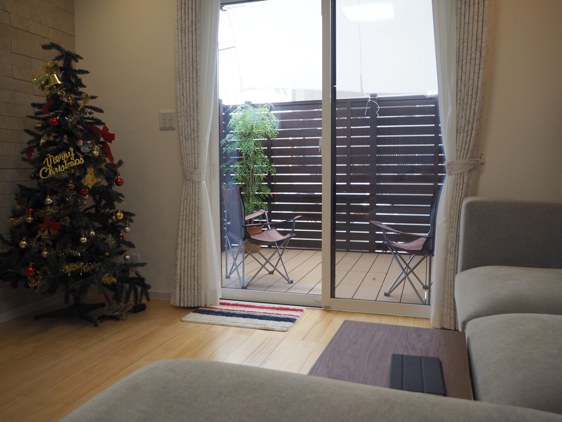 熊谷市のシンプルスタイルな新築外構