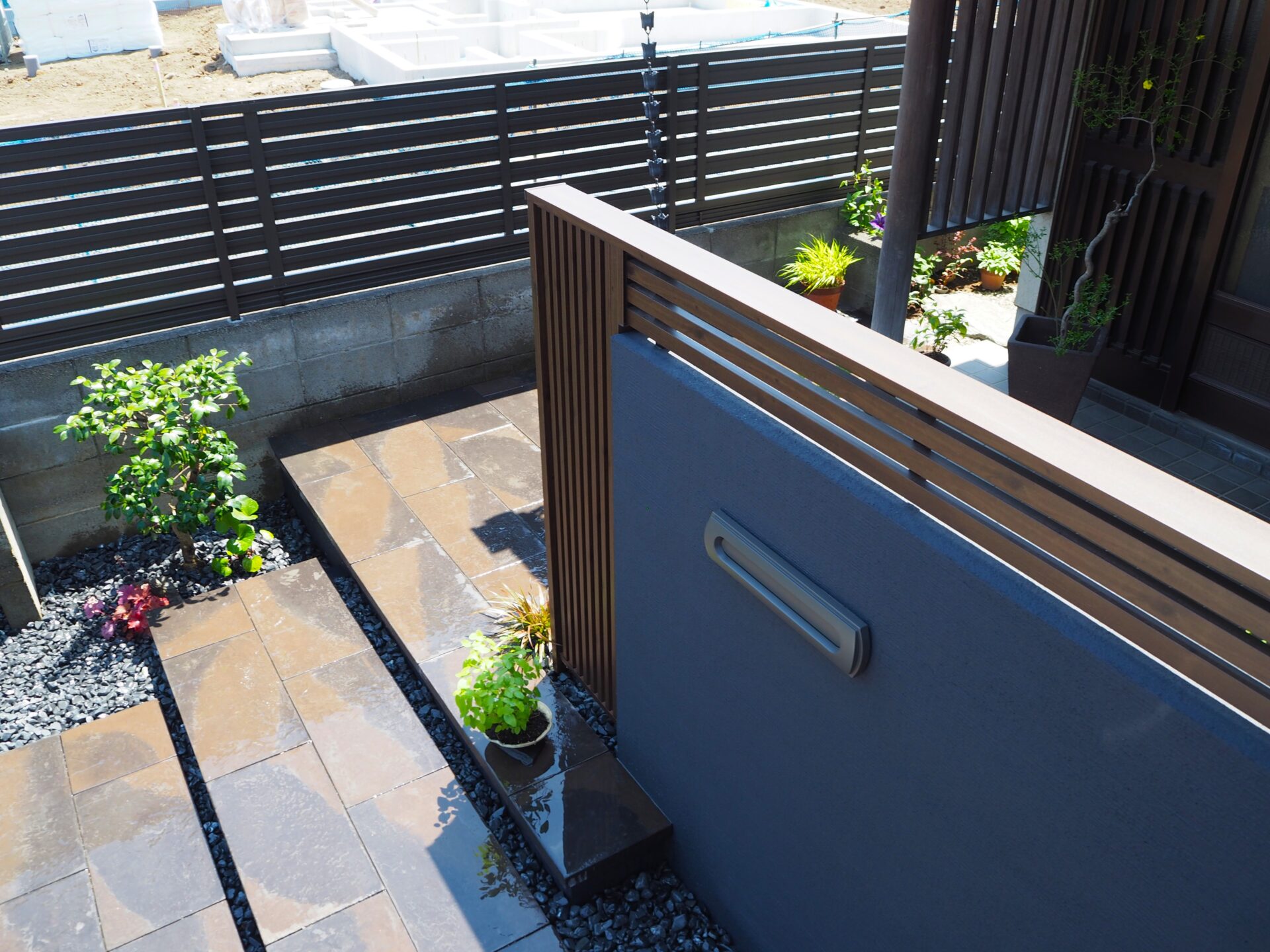 行田市 お庭のリフォーム 和モダンスタイル