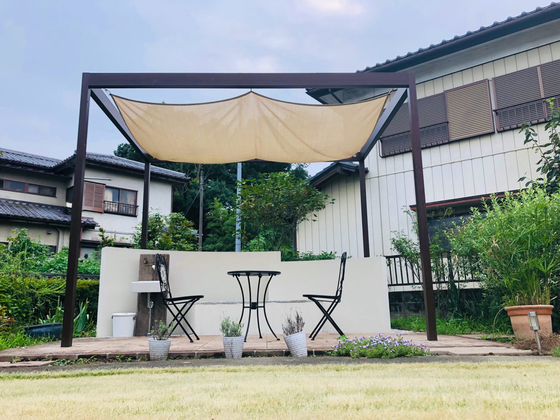 深谷市のお庭のリフォーム　ナチュラルスタイル