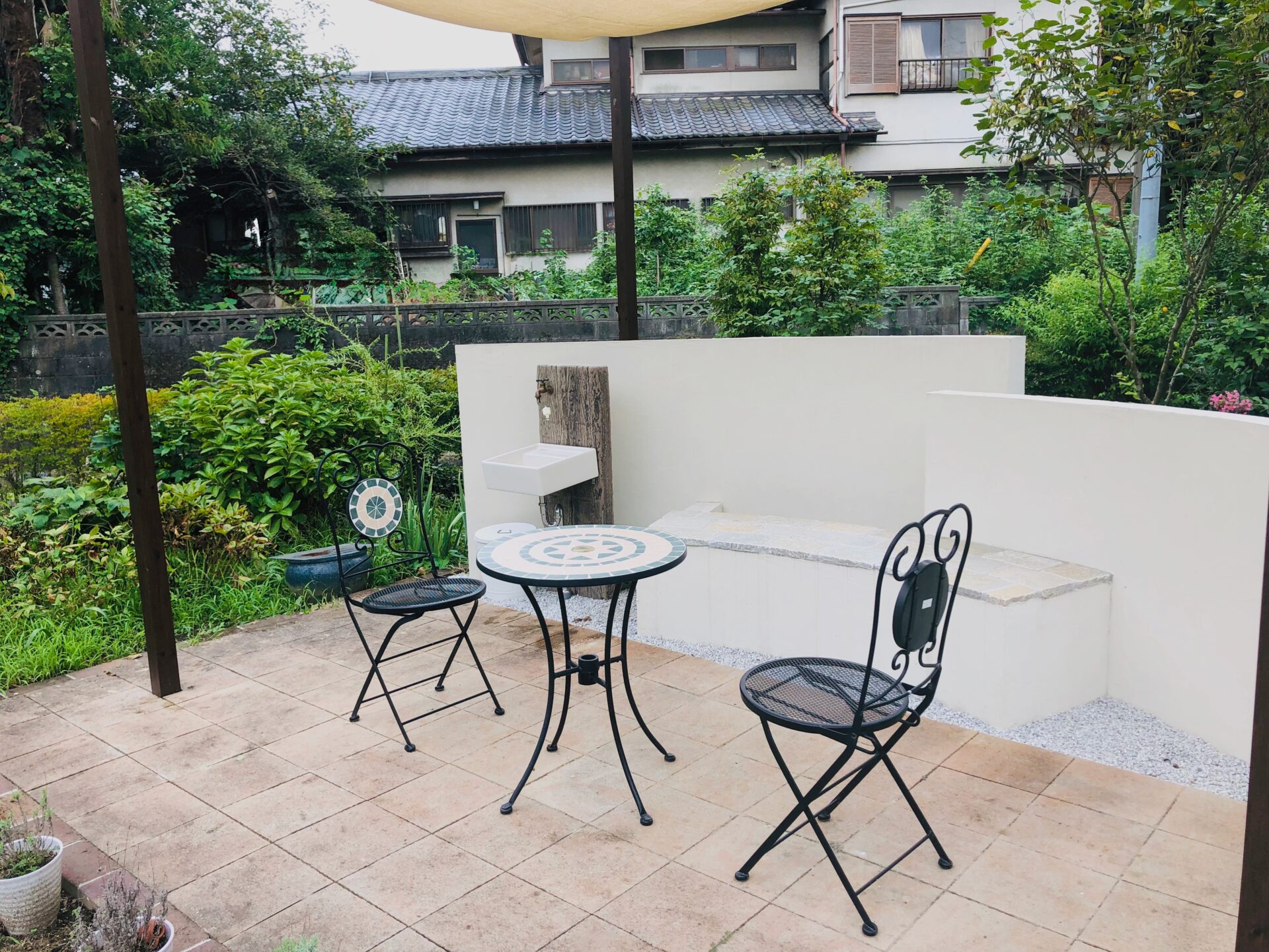 深谷市のお庭のリフォーム　ナチュラルスタイル