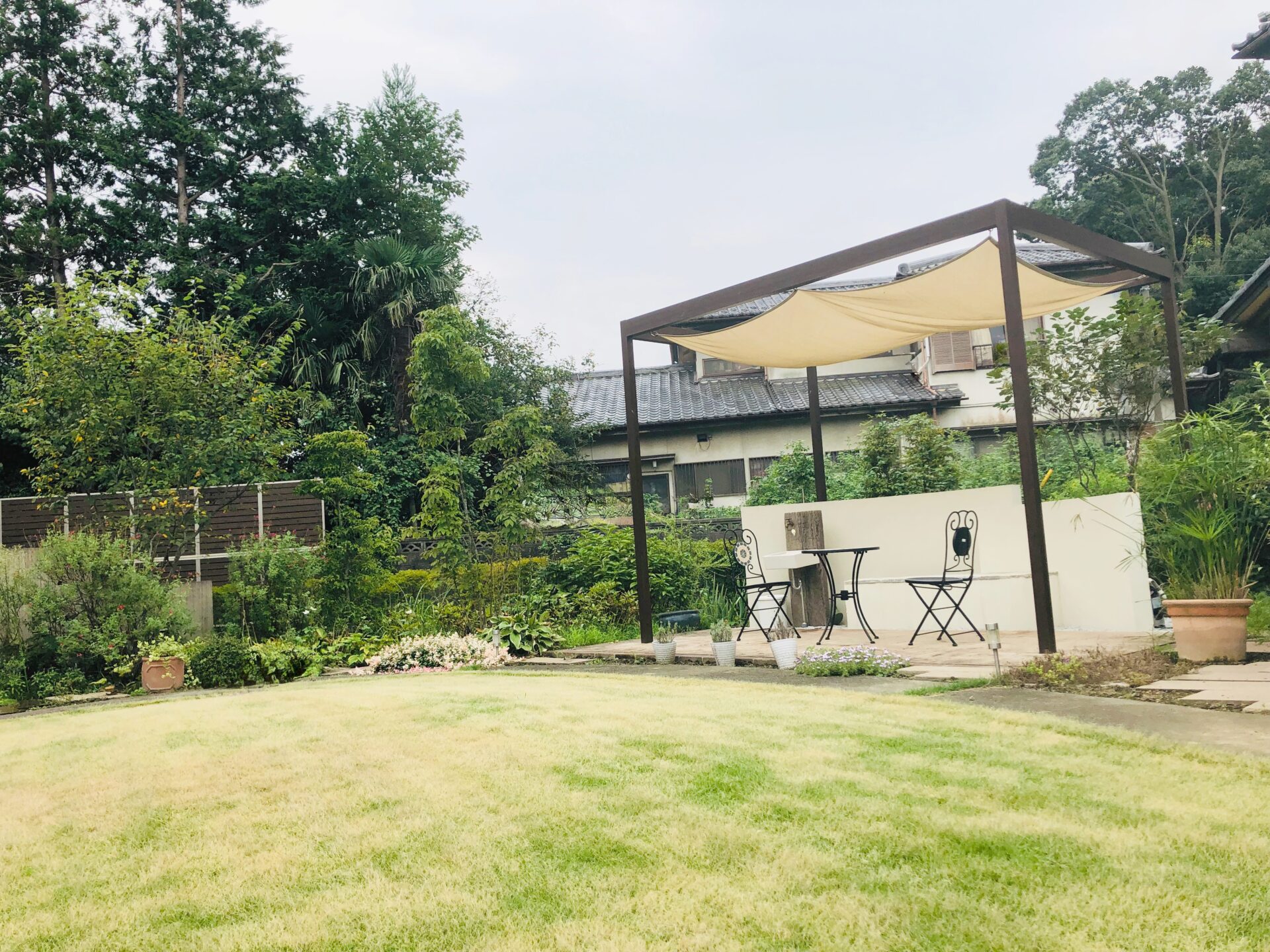 深谷市のお庭のリフォーム　ナチュラルスタイル