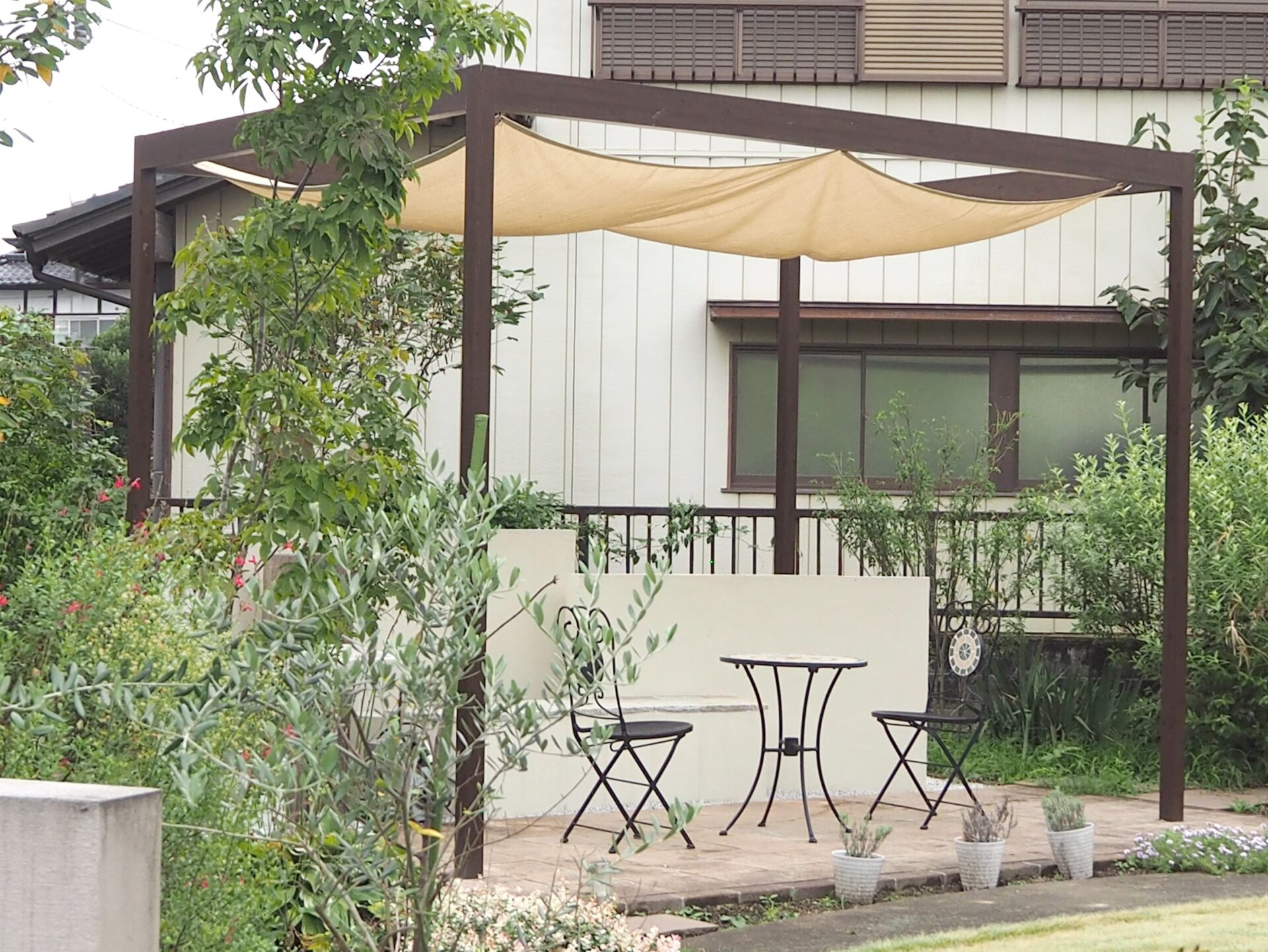 深谷市のお庭のリフォーム　ナチュラルスタイル