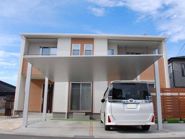 深谷市：シンプルで美しさを極めた、デザイン性のある「カーポートSC」