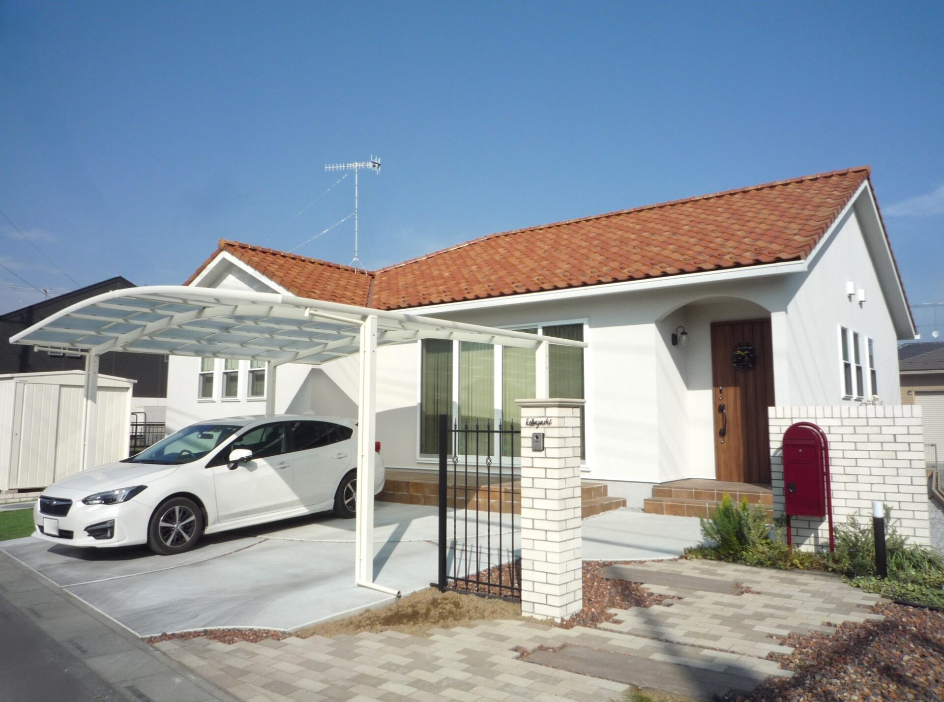 熊谷市のナチュラル外構