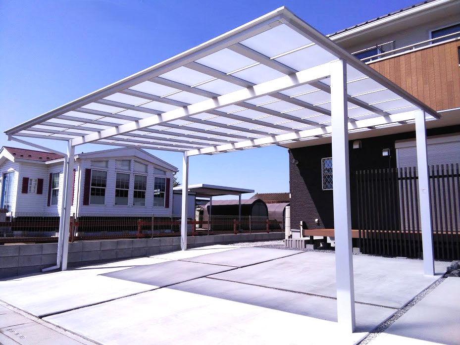 羽生市の和モダン外構