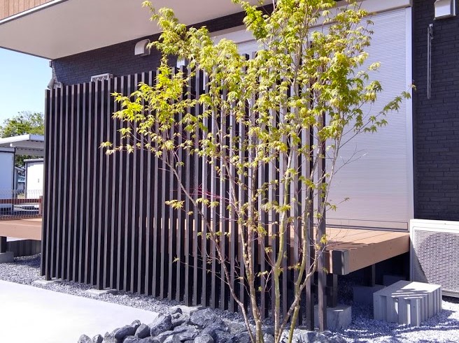 羽生市の和モダン外構