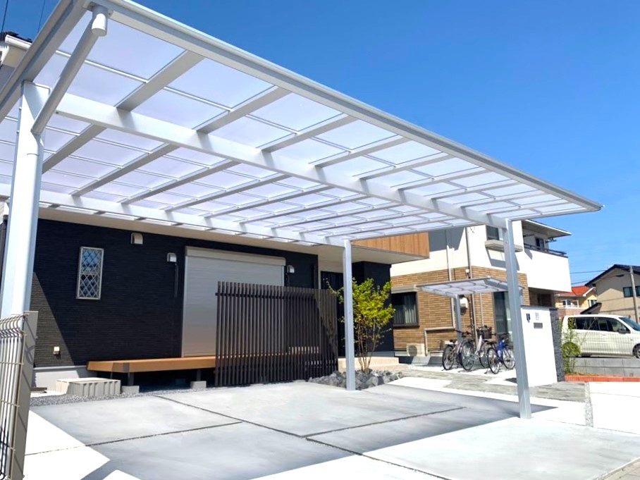 羽生市の和モダン外構