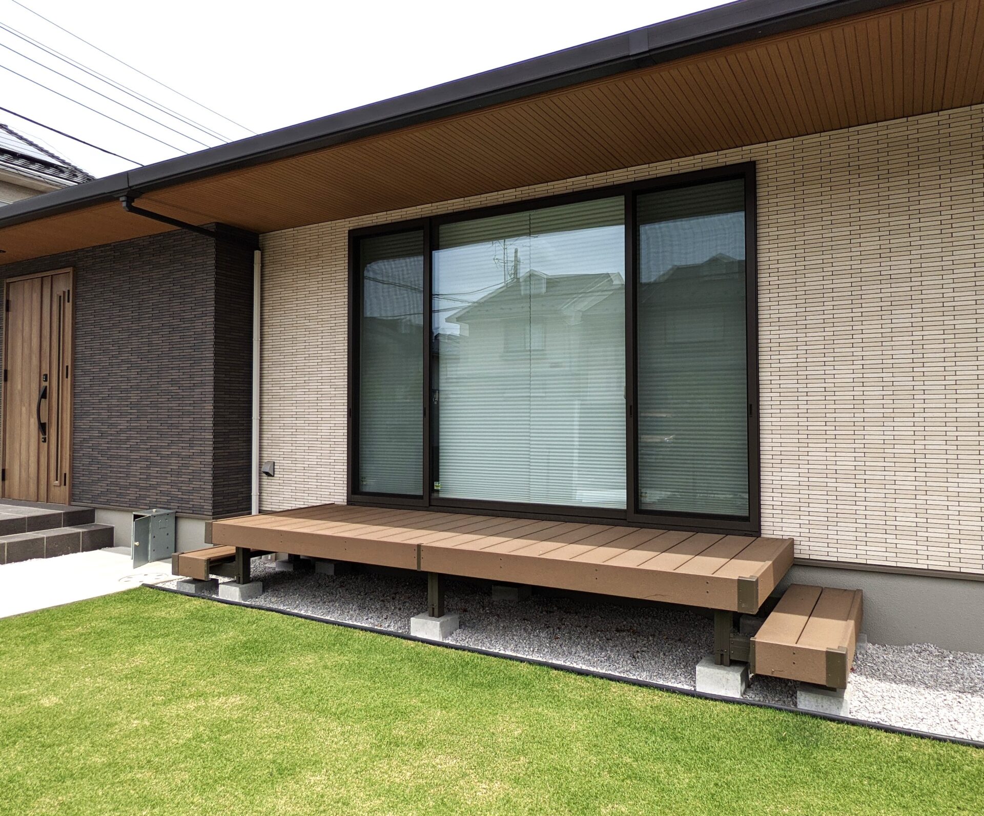 加須市の和モダン外構