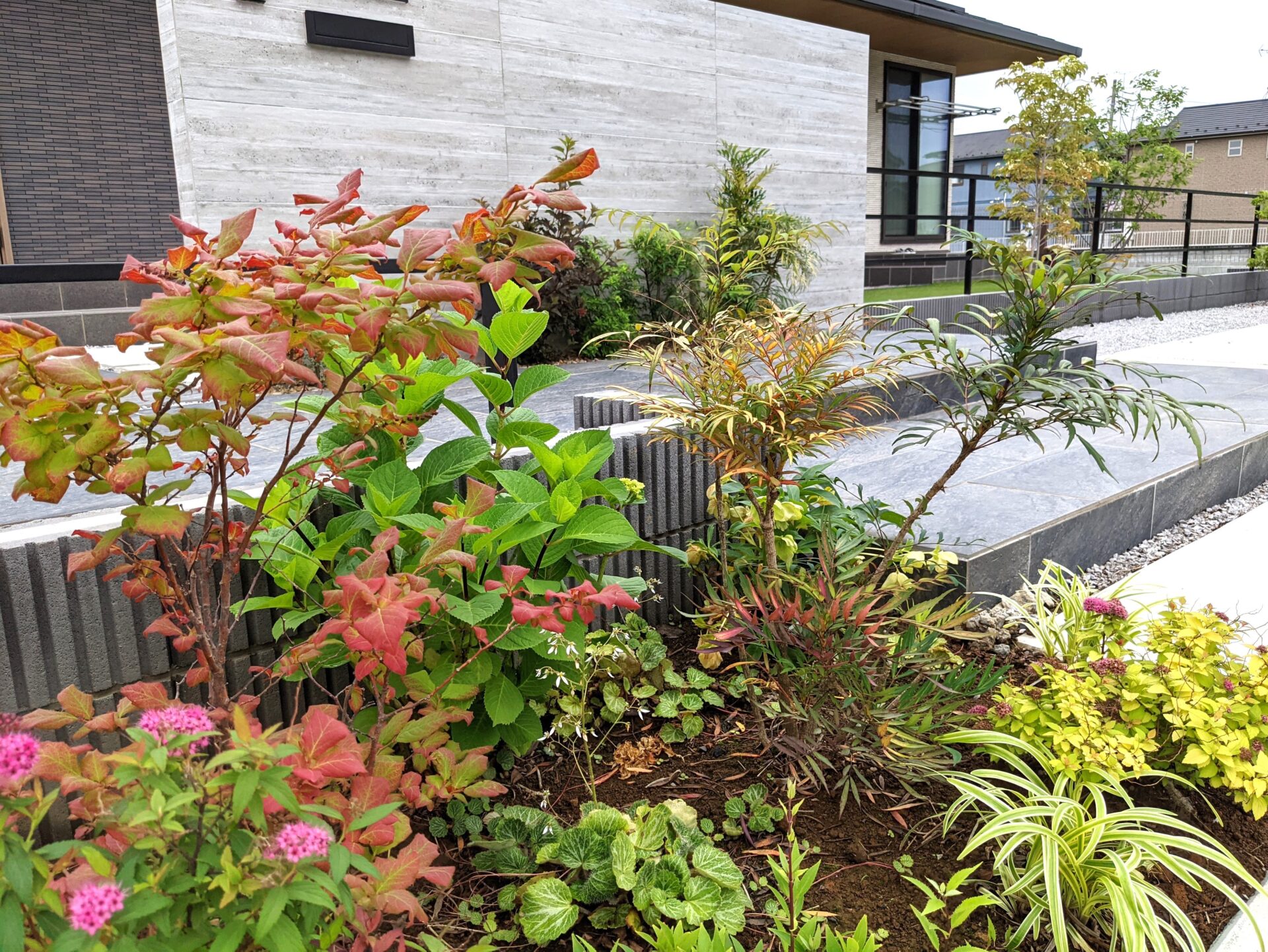 加須市の和モダン外構