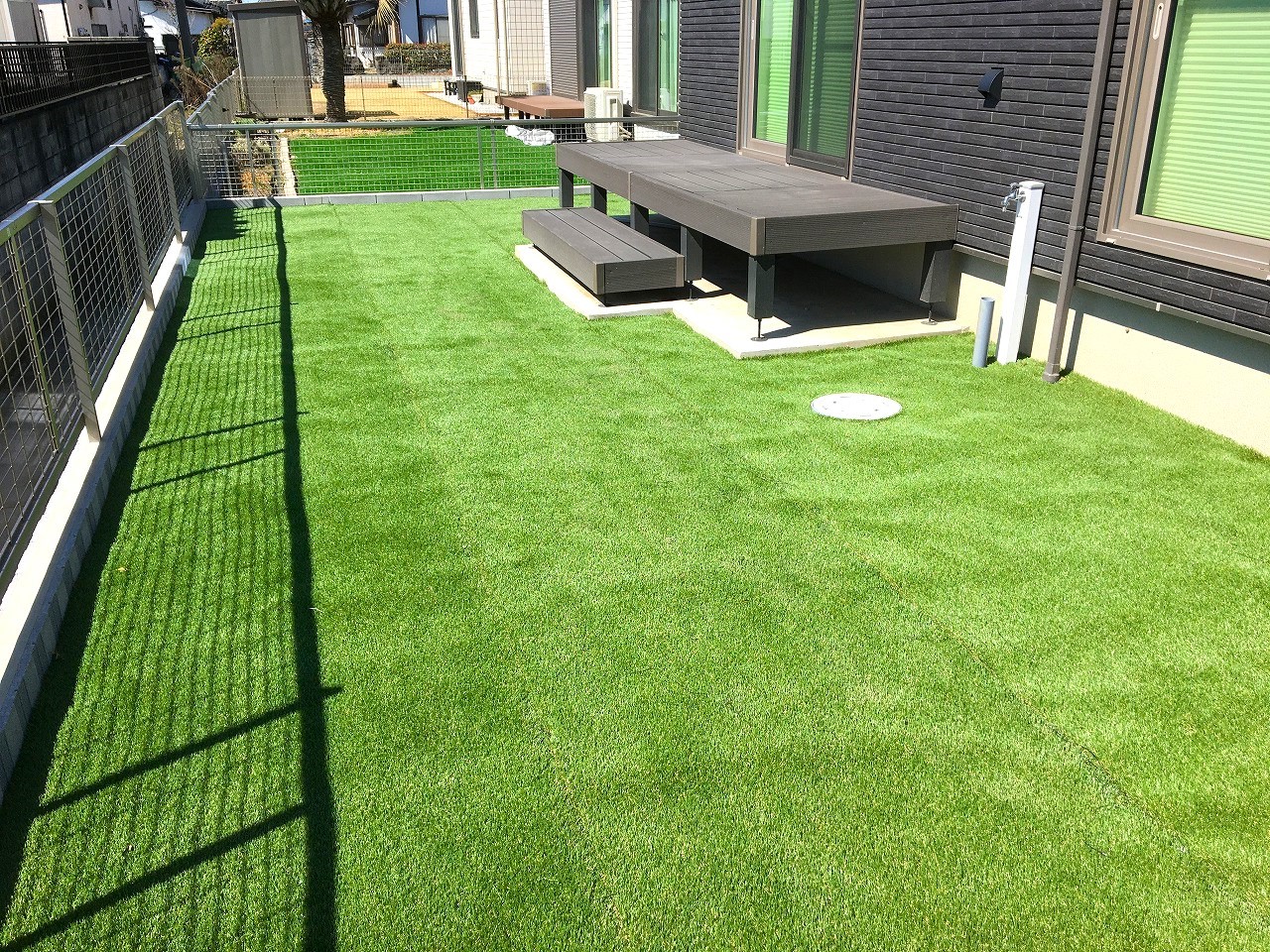 熊谷市のシンプルモダン外構