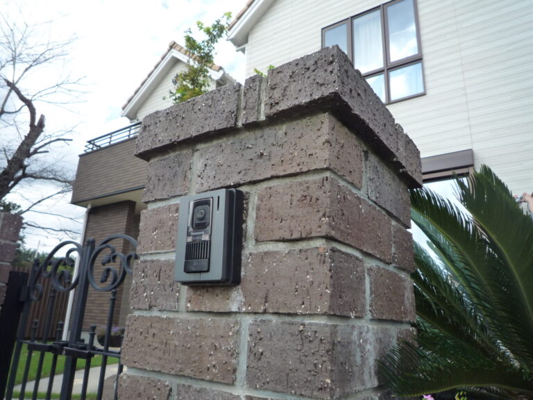 熊谷市のエレガントな印象の門まわり