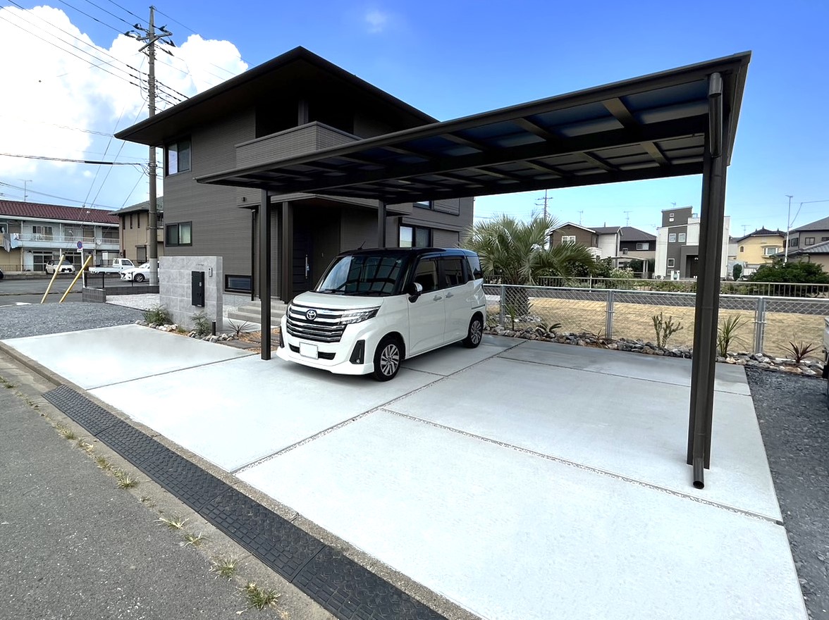 本庄市のカーポートの施工事例