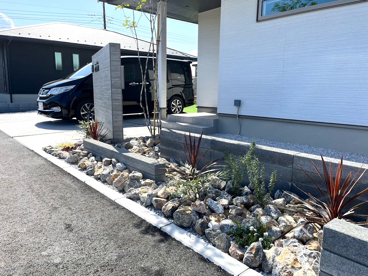 深谷市の新築外構