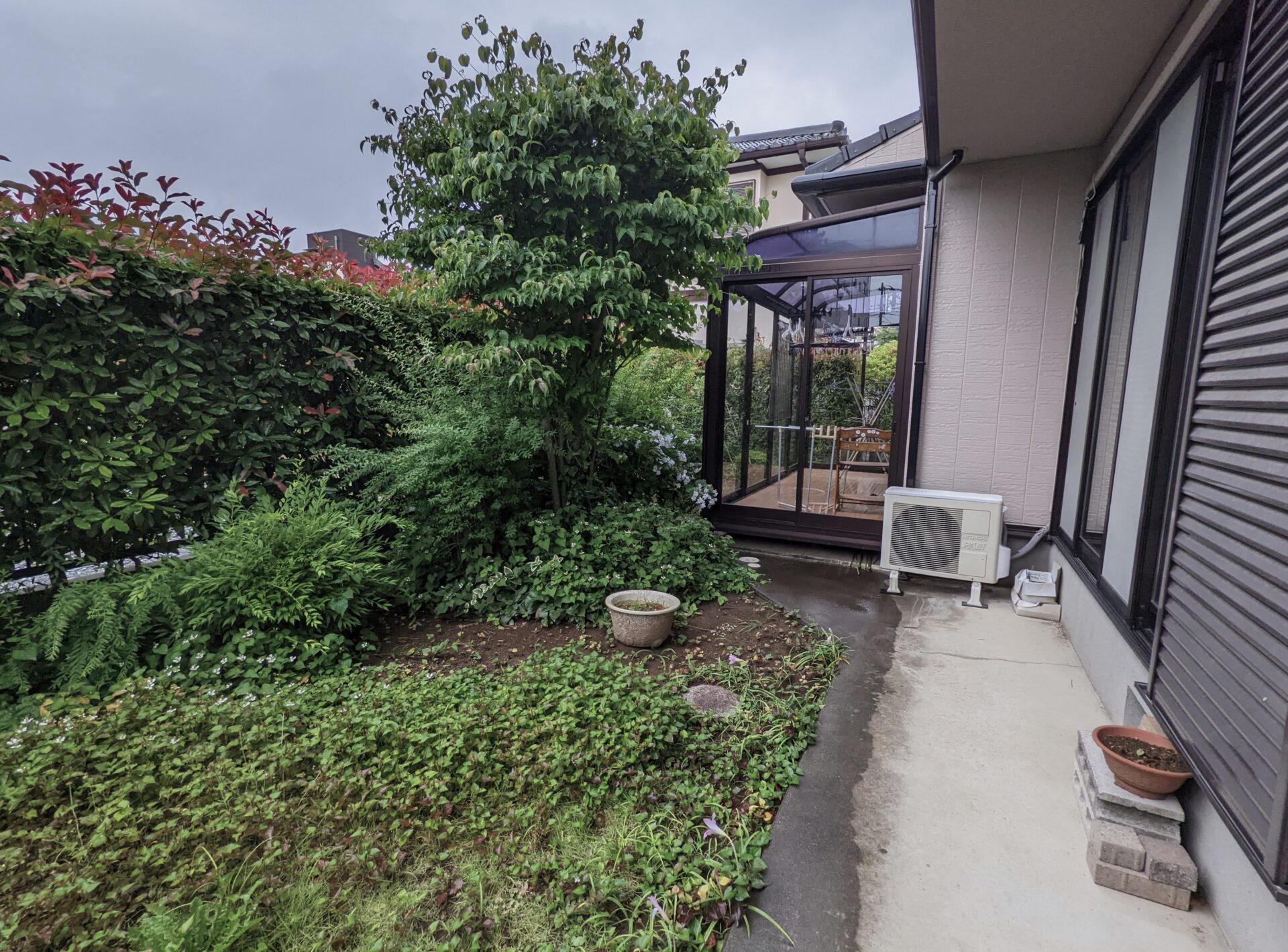 行田市の目隠しフェンスの施工事例