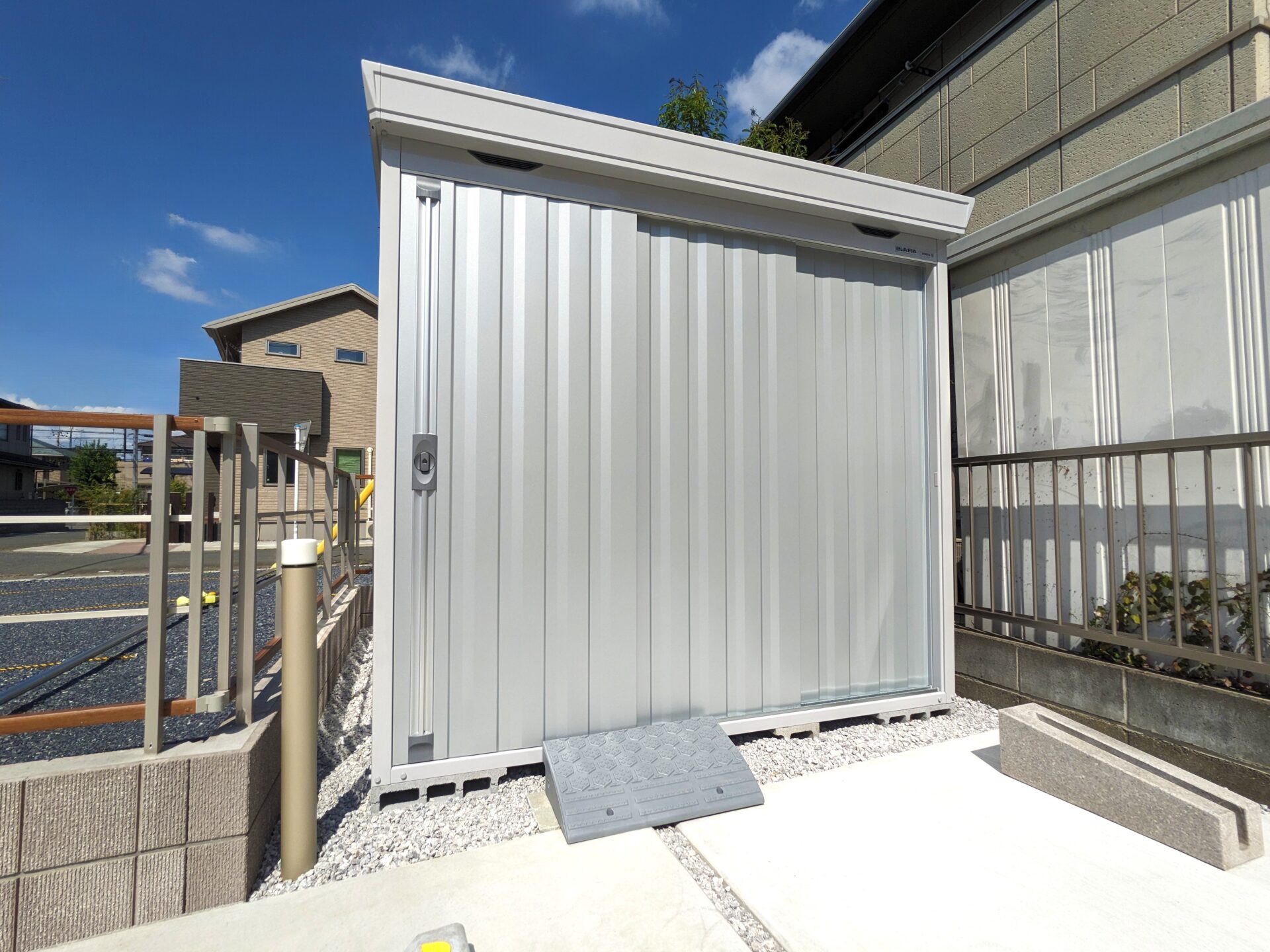 坂戸市のお庭のリフォ―ム、ナチュラルなクローズ外構