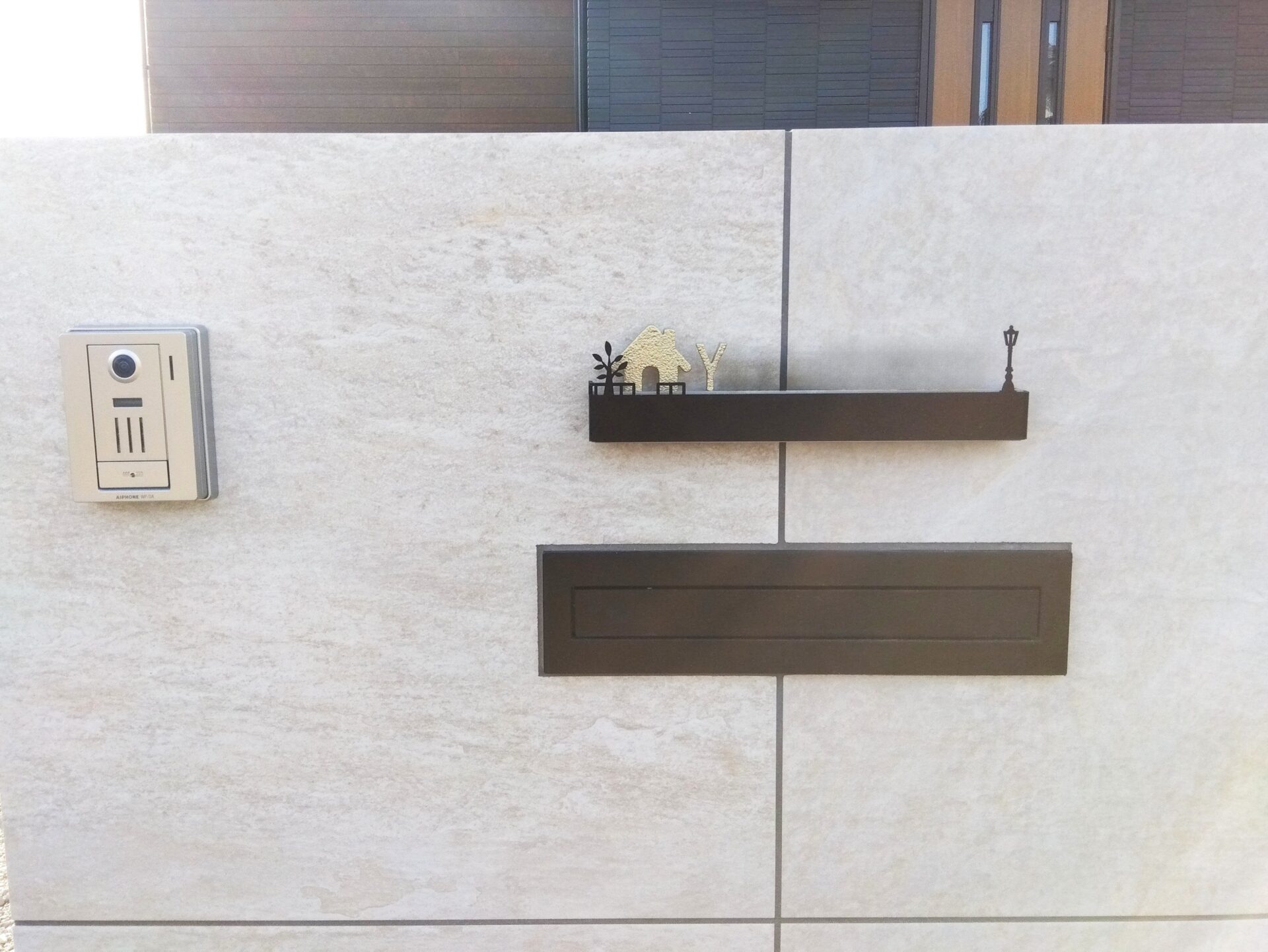 加須市のシンプルモダンな新築外構